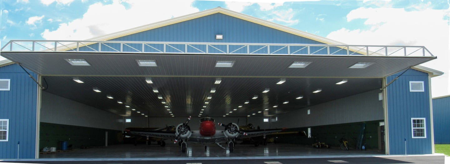 Hangar Doors: What to look for when building a new hangar.