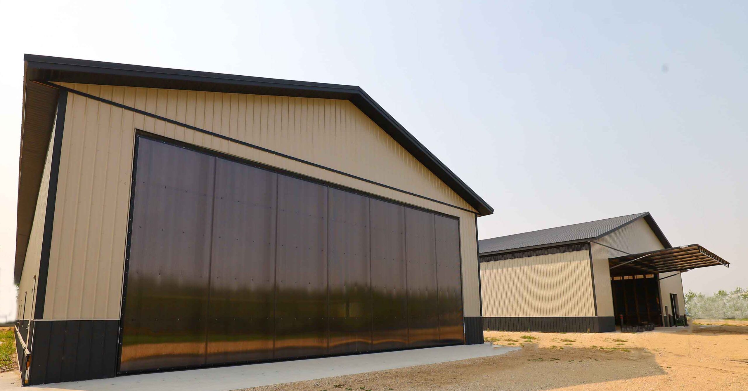 Hangar & machine shed w 4 PLift doors all 20' high AB post PS resized for website (25)